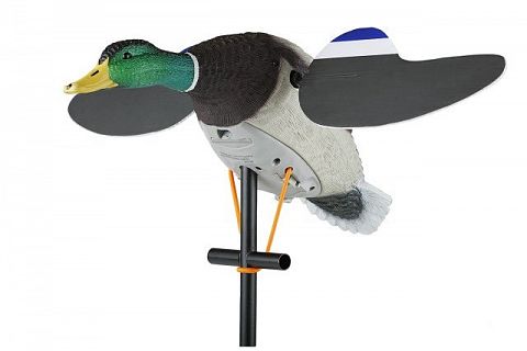 Чучела кряквы LUCKY DUCK с вращающимися крыльями Lucky Junior II 6B (селезень), питание 6V