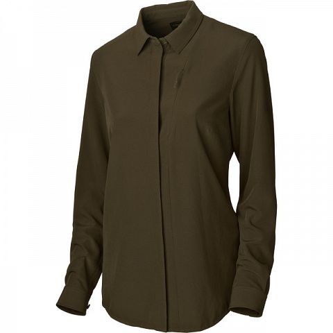 Рубашка женская HARKILA Herlet Tech L/S (Willow Green)