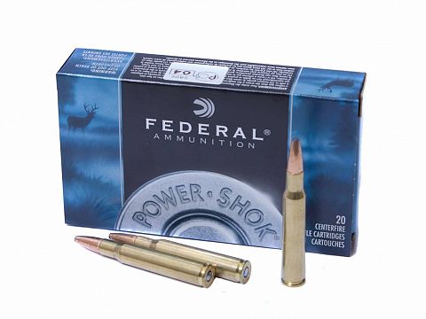 Патрон FEDERAL .30-06 Sprg Power Shok SP, 11.7г. (20 шт.)