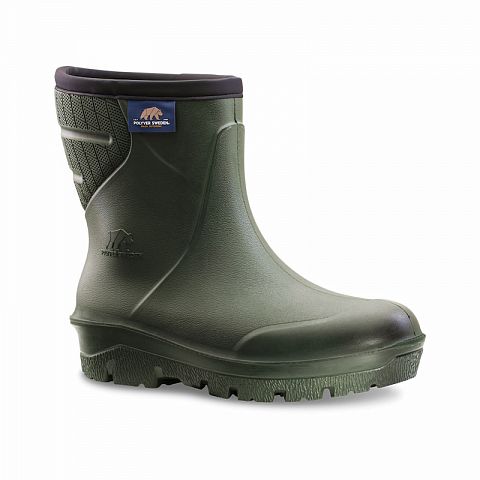 Сапоги Polyver Classic Winter LOW укороченные зеленые