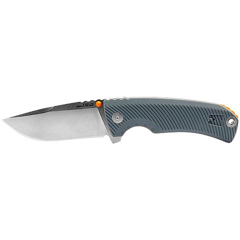Нож складной SOG  Tellus FLK Wolf Grey, сталь CRYO 440C, блистер