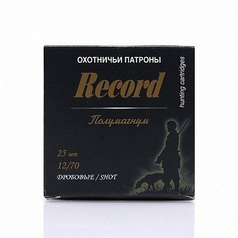 Патрон Рекорд 12/70 №000 38 г. полумагнум (25 шт.)
