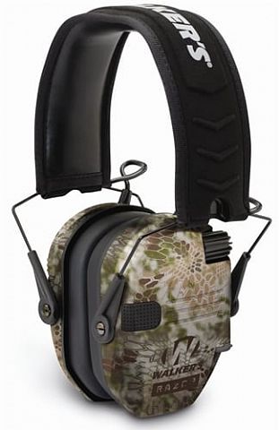 Активные наушники Walkers Razor Kryptek