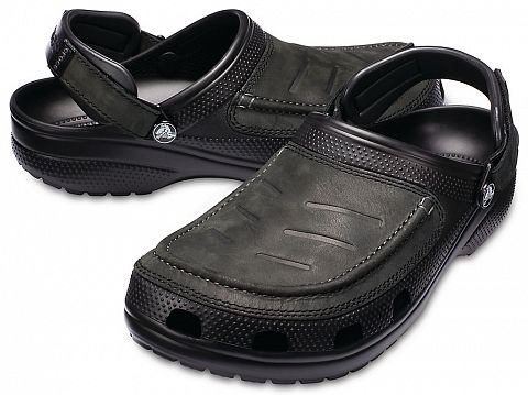 Сабо (Сандали) CROCS Men's Yukon Vista Clogs (Черные)