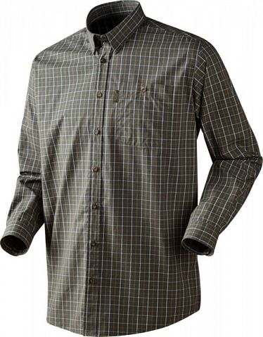 Рубашка Seeland Newark Pine green check