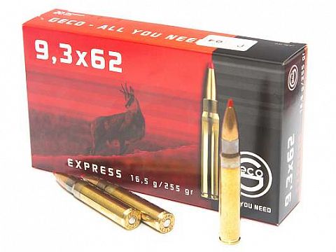 Патрон GECO 9.3x62 Express 16,5g 255gr (20 шт.)