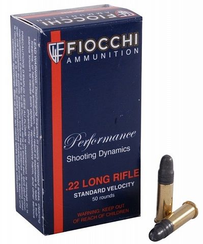 Патрон FIOCCHI SEMIAUTO .22LR  2,69g  (50 шт.)