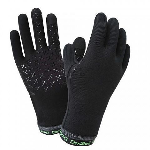 Перчатки водонепроницаемые DEXSHELL Drylite Gloves (Черные)