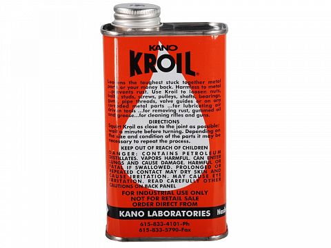 Масло оружейное с высокой проникающей способностью KANO Kroil, 220 мл