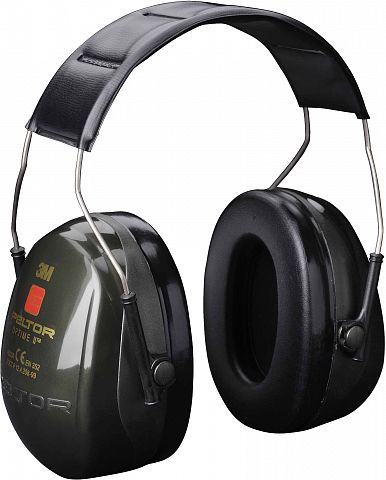 Наушники противошумные 3M Peltor Optime II зеленые (нескладное оголовье)