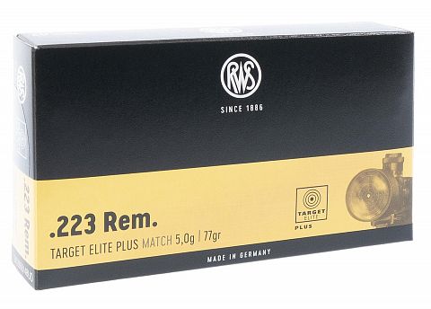 Патрон RWS .223Rem Target Elit Plus Match 5г. (20 шт.)