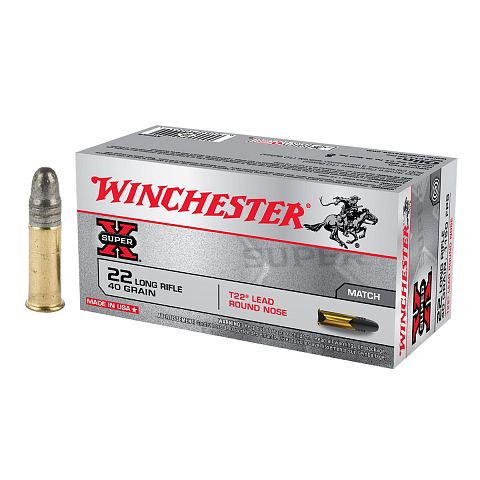 Патрон WINCHESTER .22 LR LRN T22  2.59 г. 