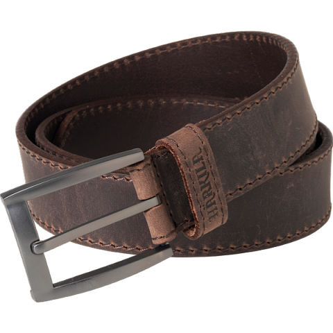 РЕМЕНЬ ПОЯСНОЙ HARKILA ARVAK КОЖА DEEP BROWN