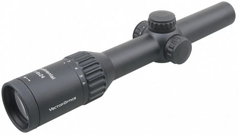 Оптический прицел Vector Optics CONTINENTAL x6 1-6x24(30 мм) G4 HUNTING SFP,German #4 (подсветка)