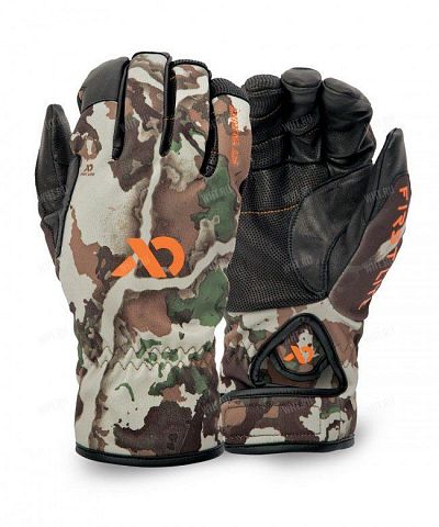 Стрелковые перчатки FIRST LITE Softshell 2 (Fusion Camo)
