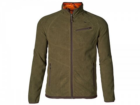 Куртка флисовая Seeland Vantage ravarsible (Pine Green/InVis orange blaze)