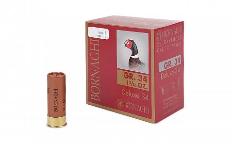 Патрон BORNAGHI 12/70 №3 DELUXE 34г. (25 шт.)