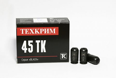 Патрон травматический 45  ТК Black Техкрим (20 шт)