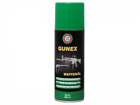 Масло оружейное BALLISTOL Gunex Spray, 200 мл