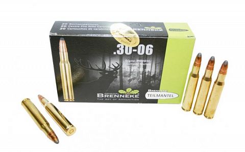 Патрон BRENNEKE .30-06 Spr SP Teilmantel 12г. (20 шт.)