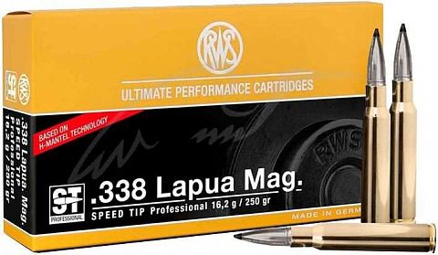 Патрон RWS .338 Lapau Mag Speed Tip Pro 16,2г. (20 шт.)