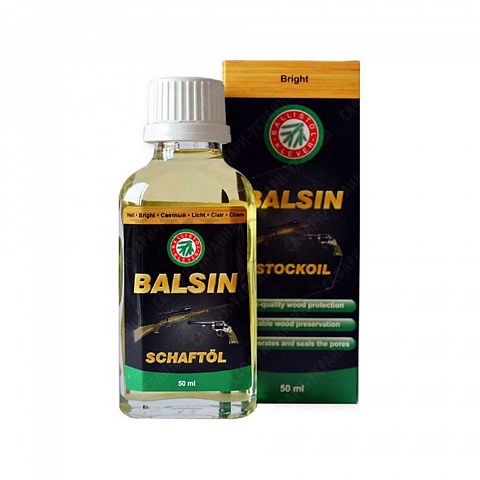 Средство для обработки дерева оружейное BALLISTOL Balsin Schaftol (бесцветное), 50 мл