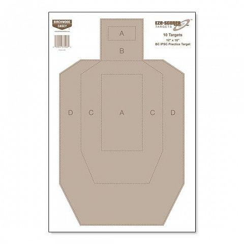 Мишень бумажная BIRCHWOOD CASEY силуэт
