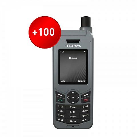 Спутниковый телефон Thuraya XT-LITE + 100 (сим карта)