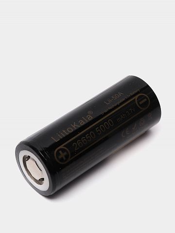 Аккумулятор LiitoKala  26650 3.7V 5000mah