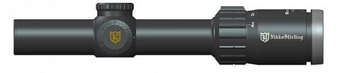 Оптический прицел NIKKO STIRLING Boar Eater 1-4x24  сетка 4Dot с подсветкой