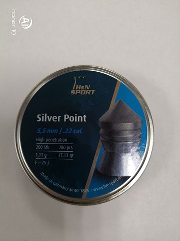 Пули H&N Silver Point 5,5мм 1,11г. (200 шт.)