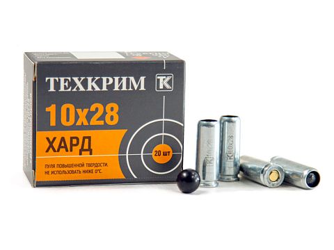 Патрон травматический 10х28  Maximum Хард Техкрим 1 г. (20 шт)