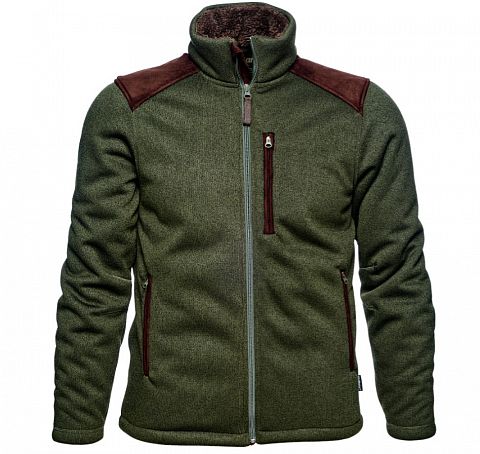 Куртка мужская Seeland Dyna knit fleece ((Forest green)
