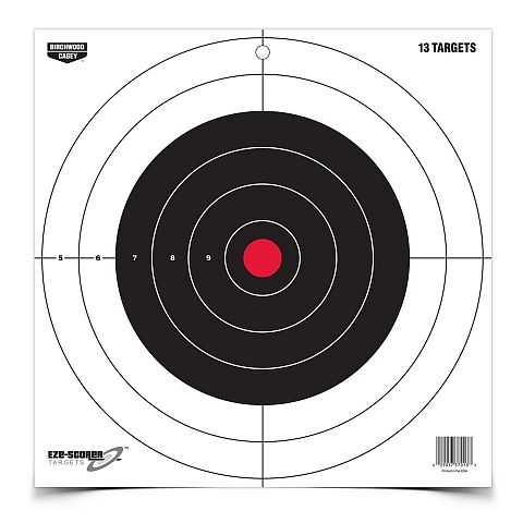 Мишень бумажная BIRCHWOOD CASEY Bull's-eye Paper Target 300мм