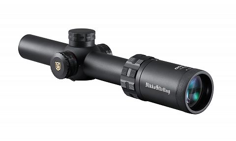 Оптический прицел NIKKO STIRLING OCTA 1-8x24 гравированная сетка 4Dot с подсветкой