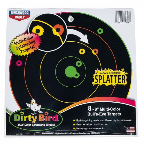 Мишень бумажная BIRCHWOOD CASEY Dirty Bird Multi-Color
