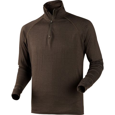 Фуфайка термобелье с молнией HARKILA All Season (Shadow Brown)
