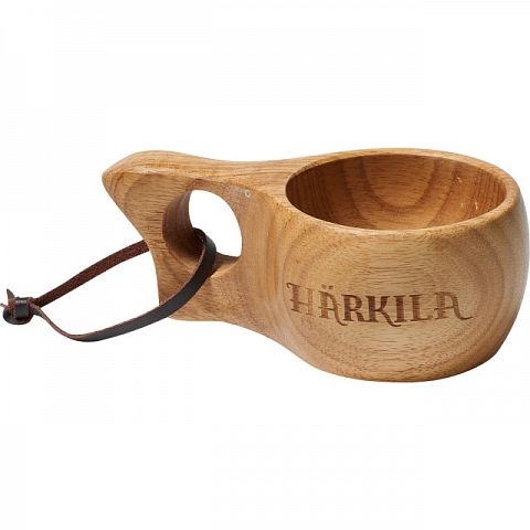 Кружка-кукса HARKILA Wooden cup Light brown 100 мл
