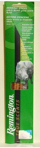 Приманка Remington для кабана - искусственный ароматизатор выделений самца, дымящ. палочки