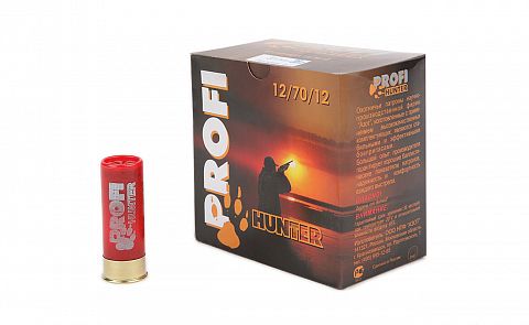 Патрон АЗОТ 12/70 №3 PROFI-HUNTER 36г. Полумагнум (25 шт.)