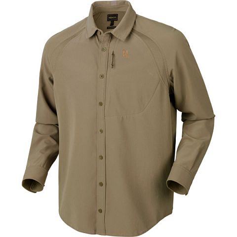 Рубашка HARKILA Herlet Tech L/S (Light Khaki)