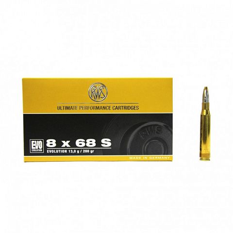 Патрон RWS .8x68S DN EVO 13,0г.  (20 шт.)