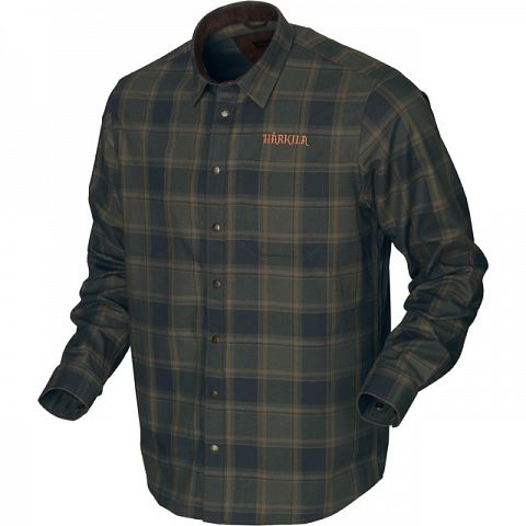 Рубашка HARKILA Metso Active L/S (Willow Green Check)