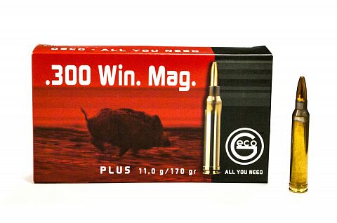 Патрон GECO .300 Win Mag TM SP Plus 11г. (20 шт.)