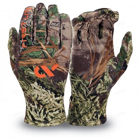 Лёгкие перчатки FIRST LITE Merino Liner (Realtree Max-1)