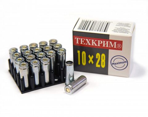 Патрон травматический 10х28 РП  Maximum Техкрим  1.4 г.(20 шт)