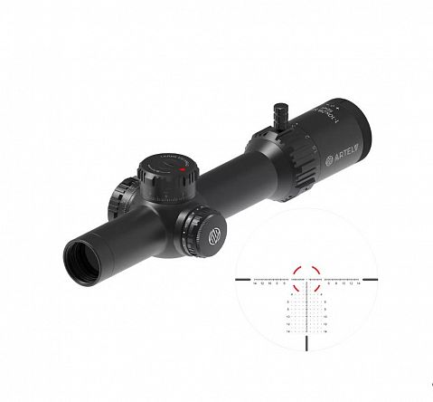 Оптический прицел ARTELV CRS 1-10x28 FFP 34mm, с подсветкой